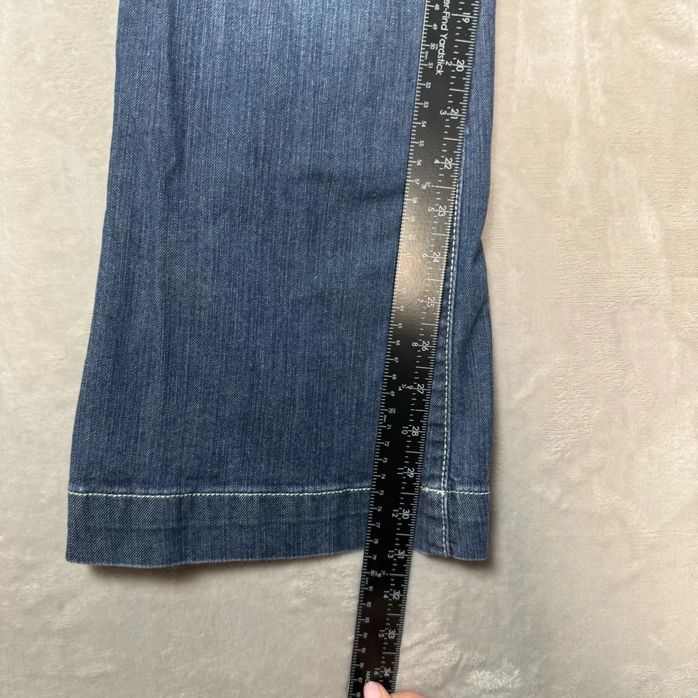 L.e.i. Y2K Low Rise Flare Jeans | Patchwork Back Pockets | Size 13